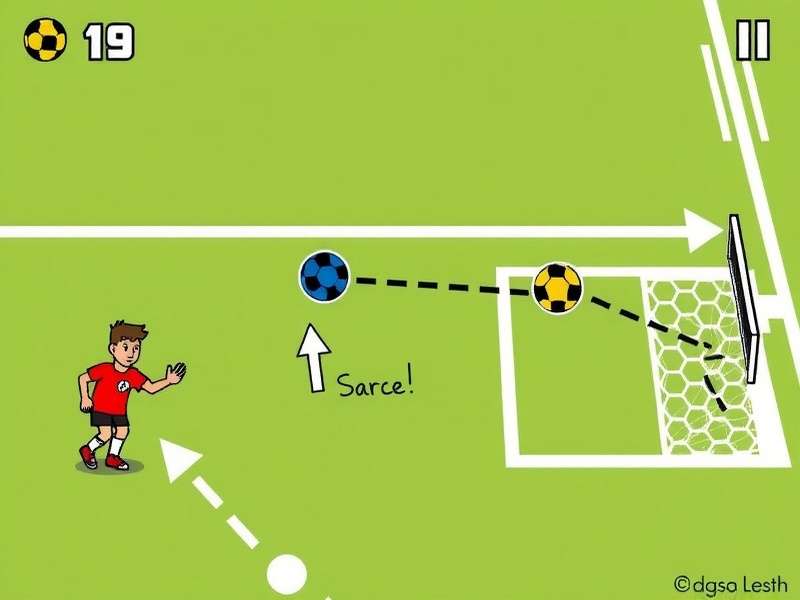 Comet Crash Handball gameplay screenshot